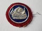 Vtg Original Us Army 47th Infantry Division Viking Helmet Patch  Korean War Era