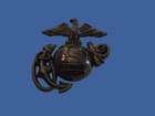 U s Military Marine Corps Ega Hat Lapel Pin Usmc Eagle Globe And Anchor Emblem