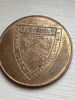 1935 Brass Ss Normandie Maiden Voyage Commemorative Medal Coin Token