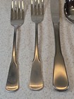Oneida Stainless Flatware Colonial Boston Or Minute Man 5 Pc  Place Setting Vgc 