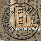 1892 Bisect Funchal Portugal Stamp  1 1c With 1893 Son Sotn Cancel