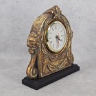 Vintage 1999 Heavy Quartz Mantel Clock 8  Tall Tested Working