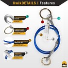 Kwiksafety Lemur Cable Anchor Sling 6  Ansi Osha Fall Protection Restraint Ppe