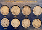1892-1915 Complete Barber  Half Set In Whitman Album  73  Coins