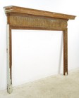 Antique Georgian Wooden Fireplace Mantel