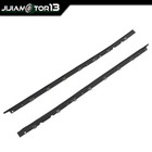 Fit For 84-96 Corvette C4 2pcs Window Felt Sweeps Weatherstrip W  Rivets Belt 