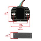 Regulator Rectifier For Honda Vf750c Magna Vf 750c 1994-2003