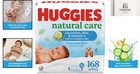 Gentle   Refreshing Huggies Baby Wipes     3 Flip-top Packs For Easy Cleaning