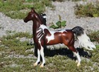 Breyer 2021 Saddlebred Stallion Pinto Livingston Flagship Special Le Model Horse