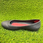 Crocs Lina Womens Size 6 Black Casual Walking Comfort Slip On Ballet Flats Shoes