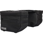 Thrashin Supply Company Essential Saddlebags - Black Tsb-0006