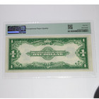 1923 Pmg Au55 Epq Silver Certificate  1 One Dollar Fr 237 Large Size Note 56624f