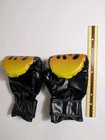 Kids Black Flame Boxing Gloves Youth Sports Training - New