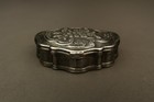 Antique Islamic Ottoman Empire Turkish Silver Repousse Snuff Box 18th Century