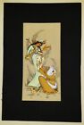 Rare Vintage Persian Miniature Painting Ardeshir Mojarrad Takestani Signed Bone