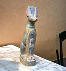 Rare Ancient Egyptian Antiquities God Anubis Unique Statue Pharaonic Egyptian Bc