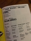 Fallen Angels Broadway Playbill Rose Byrne Kelli O hara Mark Consuelos