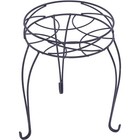 Matte Black Metal Plant Stand Flower Holder Rack Shelf Tier Indoor Outdoor  2 Pk