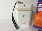Super Smoke Alarm Door Window Travel Portable 2-in-1 Alarm 9 Volt 100 Decibels 