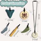 Chew Necklaces For Sensory Kids 6 Pack  Chewy Necklace Sensory Toys For Kids Wit