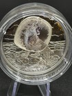 2018 Canada 3d Frozen In Ice Sabertooth  Silver 1oz 9999 Silver Box coa   1114