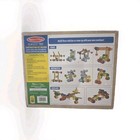 Melissa   Doug Wooden Construction Toy Set 48pc Nuts Bolts Blocks Kids Preschool