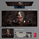 Mouse Mat Black Myth  Wukong Mouse Pad Desktop Play Oversize Mat Gift Cosplay