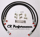 06-10 Duramax Transmission Lines cooler Hoses For Chevy Gmc 6 6l W  Allison