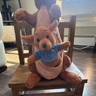 Authentic Disney Store Winnie The Pooh Kanga   Roo Med Plush Stuffed Animal 2015