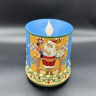 Jim Shore 2008 Flickering Led Candle    santa   s Workshop    Elf   s  Nutcracker  Toys