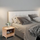 Bedroom Storage Organizer Side Table Bamboo Bedside Nightstand End Table drawer