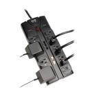 Eaton Tripp Lite Tlp1208sat Home Theater Surge Protector 12 Outlets  Black
