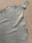Leather Hides  Deer Skin  Foliage Green gray 9 5 Feet  2 5 Ounces  New 