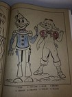 The Wizard Of Oz Color By Number  Vintage Coloring Book  Only One Page Colored