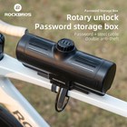 Rockbros Bike Password Anti-theft Lock Box Hard Shell Key Frame Storage Bag 0 7l