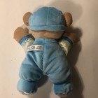 Fisher Price Baby s 1st Bear Plush Blue Soft Crib Bear 2008 Teddy Rattle