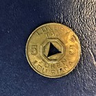 Louisiana  5  Brass Luxury Tax Token