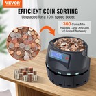 230 300 Coins min Usd Coin Sorter Counter Electric Automatic Machine For School 