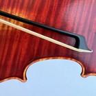 New Carbon Fiber Violin Bow Ebony Frog 3 4-round Fancy Winding  Horse Hair