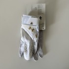 Under Armour Harper Pro 21 Batting Gloves Premium Elite Men   s White Small Nwt
