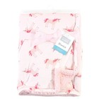 Hudson Baby Unisex Plush Mink And Sherpa Blanket  One Size  Unicorn