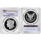 2025-s Proof  1 Morgan And Peace Silver Dollar 2pc Set Pcgs Pr69dcam Fs Flag