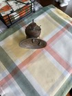 Vintage Antique Autolite Carbide Coal Miner   s Brass Lamp