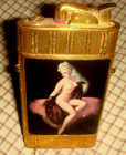 C 1960 Evans Cigarette Case With Nude Girl  Extra Rare  Nos mib  