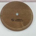 Longaberger Wood Knob Lid For Basket Small 5    Dark Brown