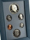 1990-s Us Mint Prestige Proof Set Eisenhower Silver Dollar Box   Coa 6 Coins
