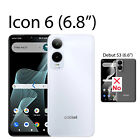 Rugged Protective Case For Cricket Icon 6   At t Verge Shock Absorbing Bumper