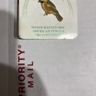 Vintage Wm William Spear Enamel Hat Lapel Pin Chickadee Bird 24k Gold Plated