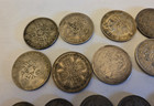 Lot Of 45 Silver Uk British Coins Roughly  4 70 Toz Of Silver Content