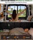 Van Bug Screen Fit For Mercedes-benz Sprinter High Roof Rear Door